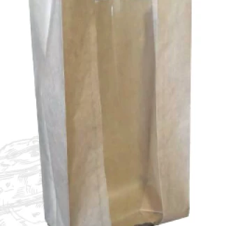 Sacs kraft sans poignées avec fenêtre cristal Sacs kraft sans poignées avec fenêtre cristal Visuel