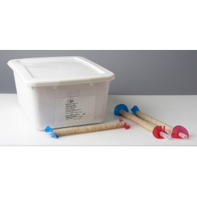 Masses saumurées sur tubes