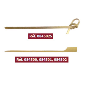 Mini-brochettes bois