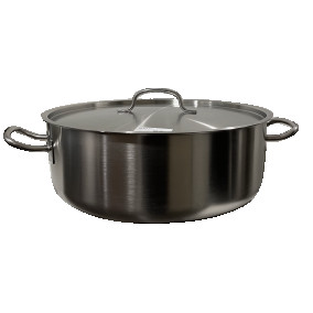 Faitouts avec couvercle inox "CHEF CLASSIC"