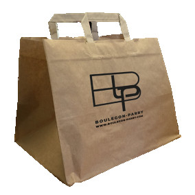 Sacs papier kraft personnalisés